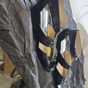 Michael Kors Black Strappy Sandals